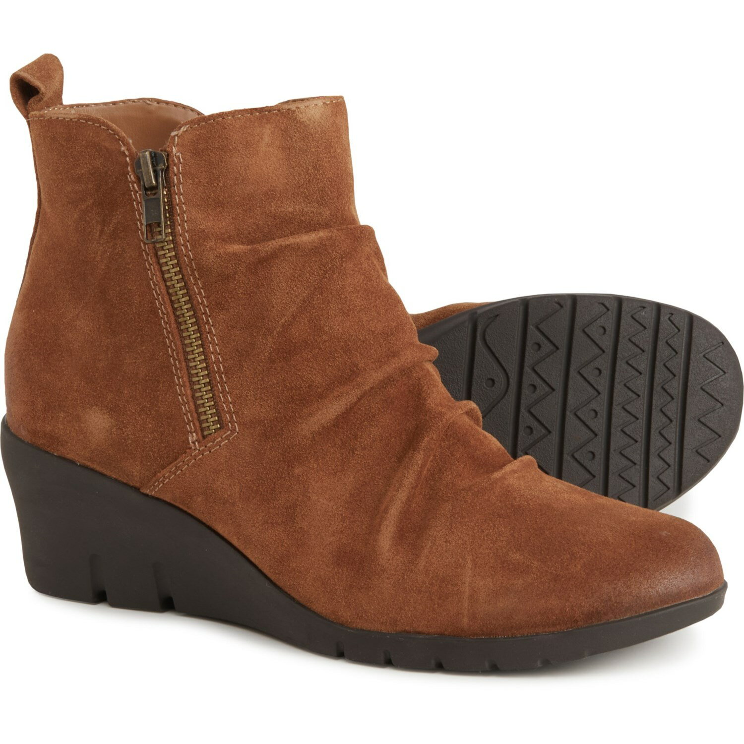 () RtH[eB@ fB[X Ai EFbW AN u[c Comfortiva women Ana Wedge Ankle Boots (For Women) Brandy