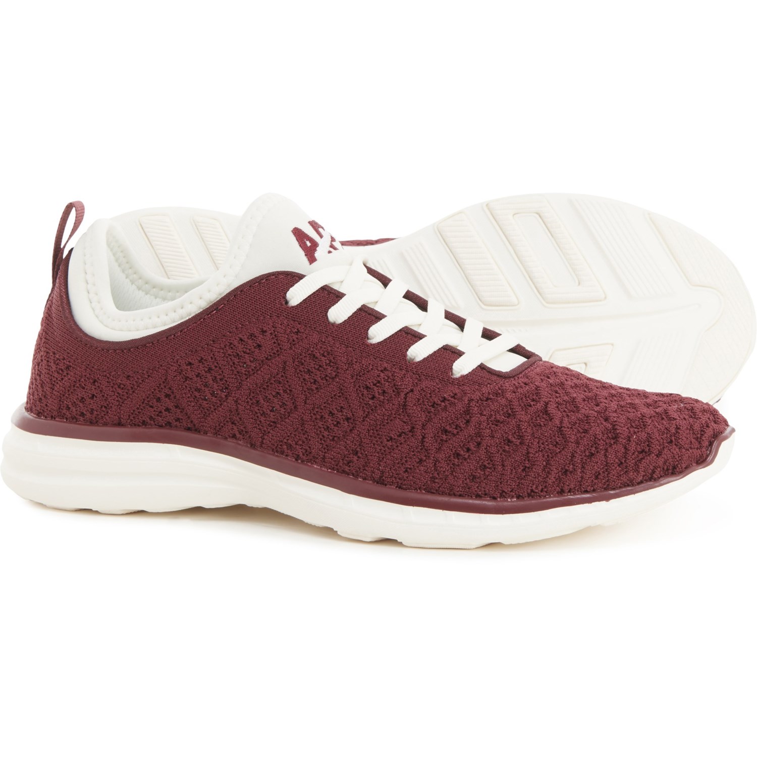 () APL ǥ ƥå롼 եȥ ˥ 塼 APL women TechLoom Phantom Running Shoes (For Women) Burgundy/Ivory