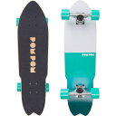 () ||XP[g{[h t@ tBbV N[U[{[h XP[g{[h Pom Pom Skateboards FUN FiSH Cruiserboard Skateboard White/Teal