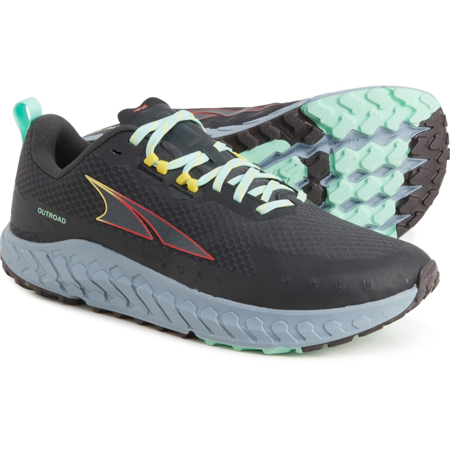 (取寄) アルトラ メンズ アウトロード トレイル ランニング シューズ Altra men Outroad Trail Running Shoes (For Men) Dark Gray/Blue