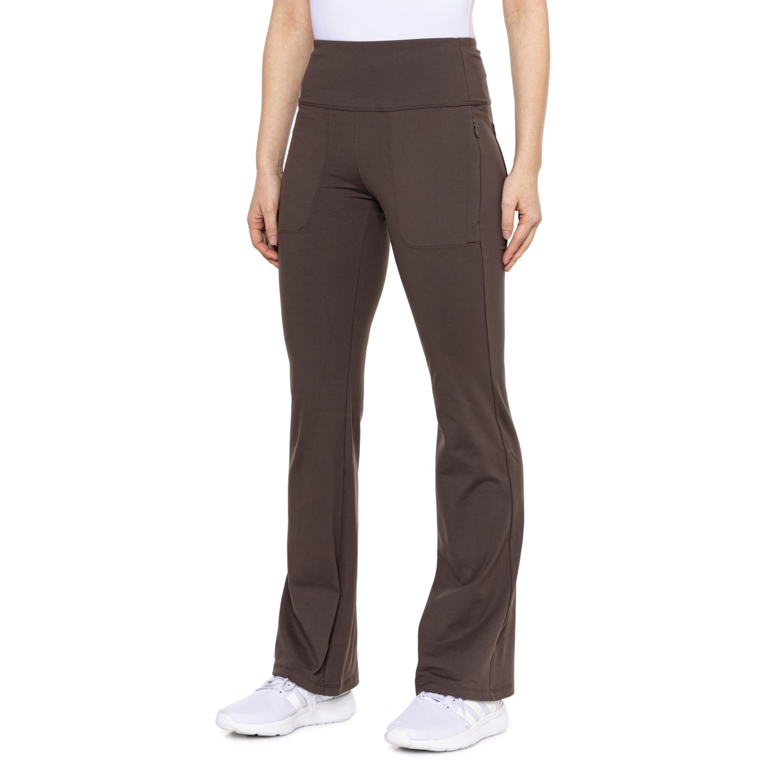 (取寄) キョーダン ウルトラ ハイウェスト インターロック ニット パンツ Kyodan Ultra High-Waist Interlock Knit Pants Moka