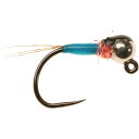 () 󥿥ʥե饤ѥˡ  ޥå ˥ ե饤 -  Montana Fly Company Hazel's Jigged Magic Nymph Fly - Dozen Blue