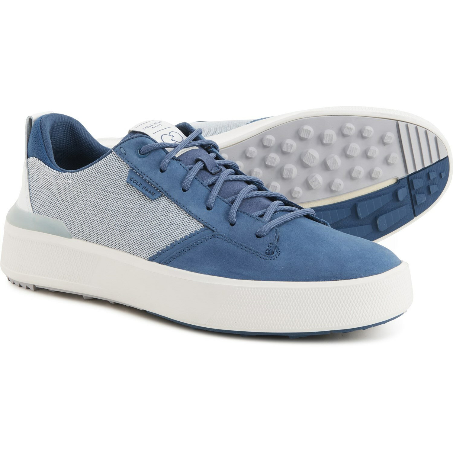 (取寄) コールハーン メンズ グランプロ クルー ゴルフシューズ Cole Haan men GrandPro Crew Golf Shoes (For Men) Ensign Blue/Microchip/Optic White