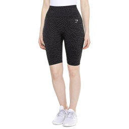 (取寄) ジムシャーク アダプト アニマル シームレス バイク ショーツ Gymshark Adapt Animal Seamless Bike Shorts Black