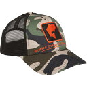 (取寄) シムス メンズ バス アイコン トラッカー ハット Simms men Bass Icon Trucker Hat (For Men) Woodland Camo