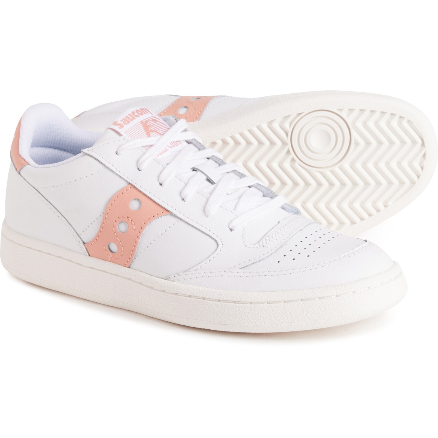 (取寄) サッカニー レディース ファッション ランニング シューズ Saucony women Fashion Running Shoes (For Women) White/Blush