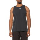 (取寄) アンダーアーマー ベースライン コットン タンク トップ Under Armour Baseline Cotton Tank Top Black