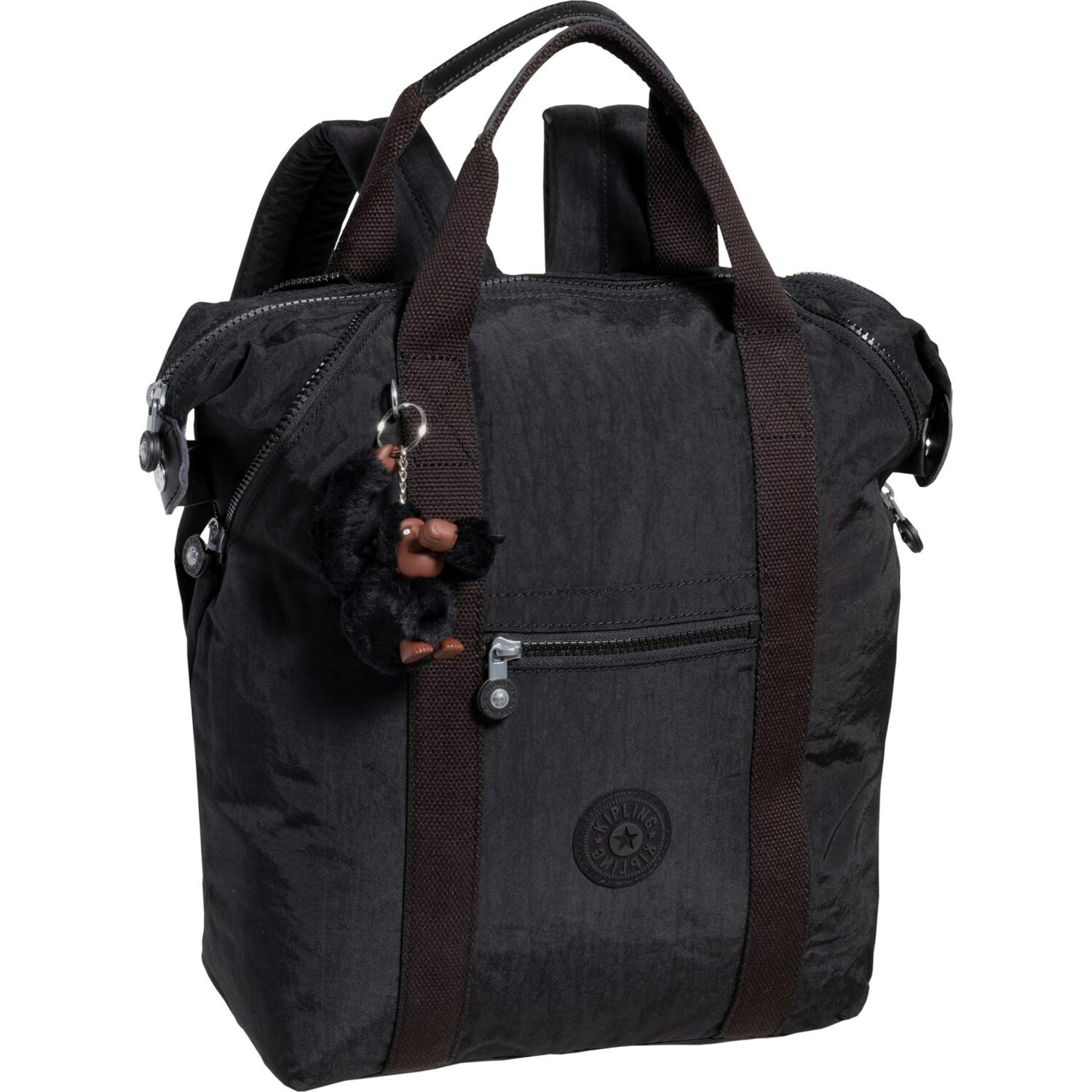 () LvO fB[X A[g g[g obNpbN Kipling women Art Tote Backpack (For Women) Black Tonal