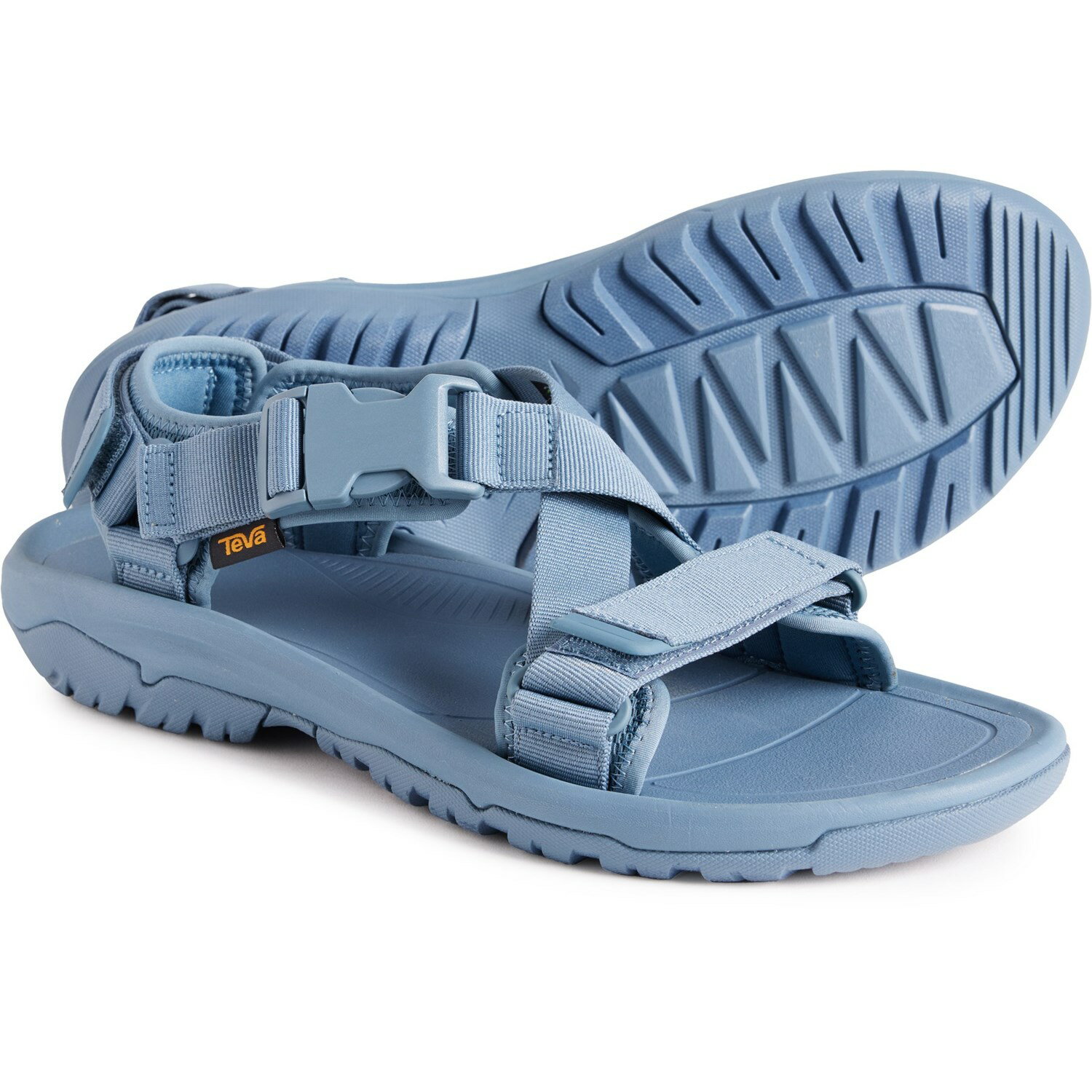 () eo Y nP[ o[W T_ Teva men Hurricane Verge Sandals (For Men) Blue Mirage