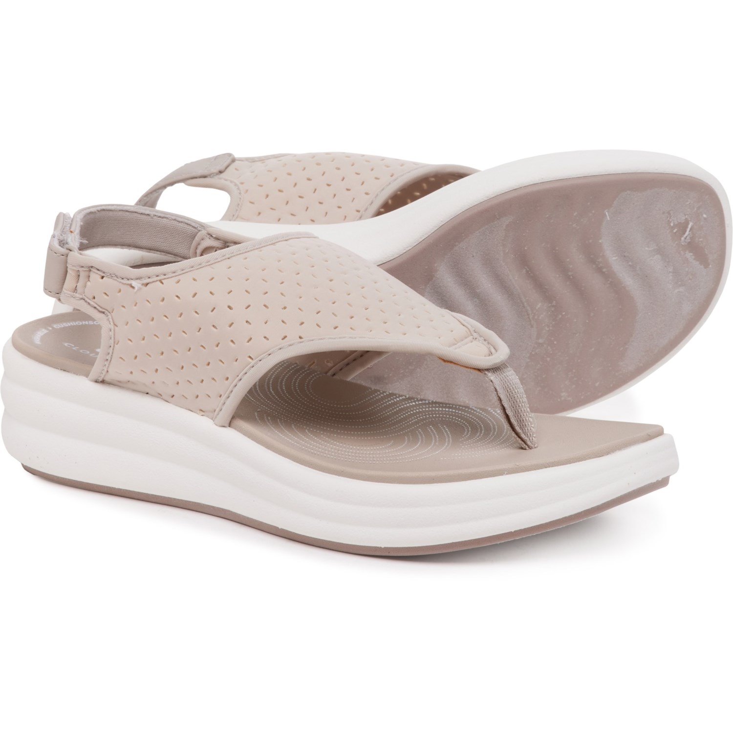 (取寄) クラークス レディース シューズ 靴 ドリフト ブロッサム サンダル Clarks women Drift Blossom Sandals Light Taupe