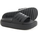 (取寄) アディダス レディース アディレッタ プラットフォーム スライド サンダル adidas women Adilette Platform Slide Sandals (For Women) Core Black