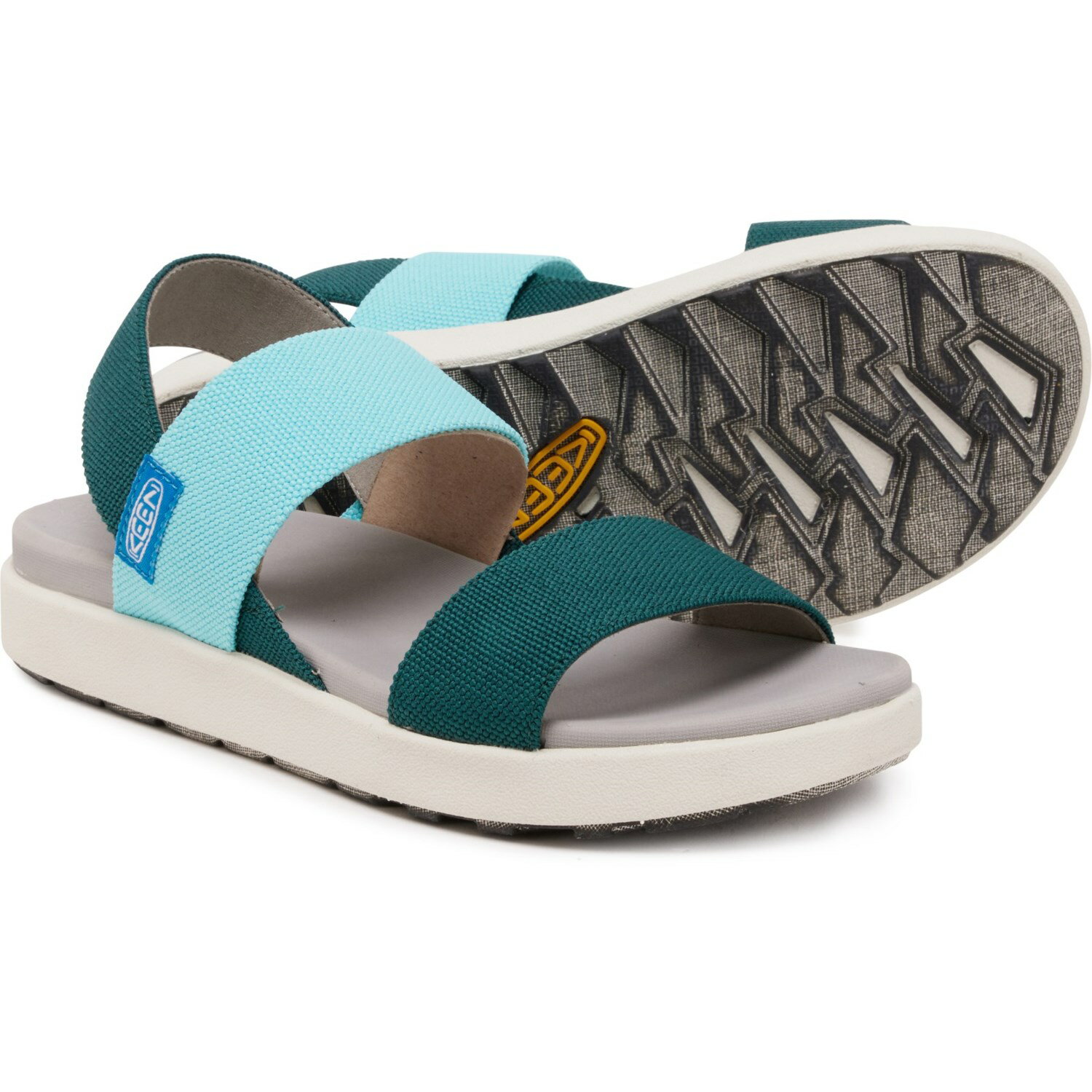 エル (取寄) キーン レディース エル バックストラップ サンダル Keen women Elle Backstrap Sandals (For Women) Sea Moss/Ipanema