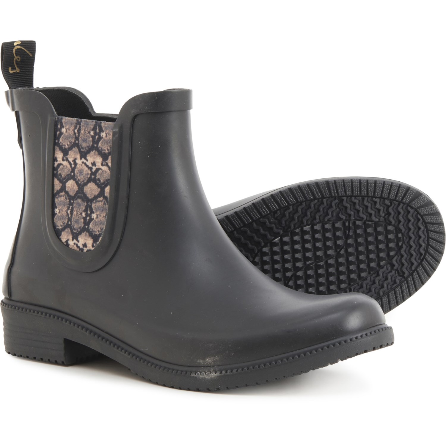 () W[Y fB[X gh `FV[ C u[c Joules women Rutland Chelsea Rain Boots (For Women) Black