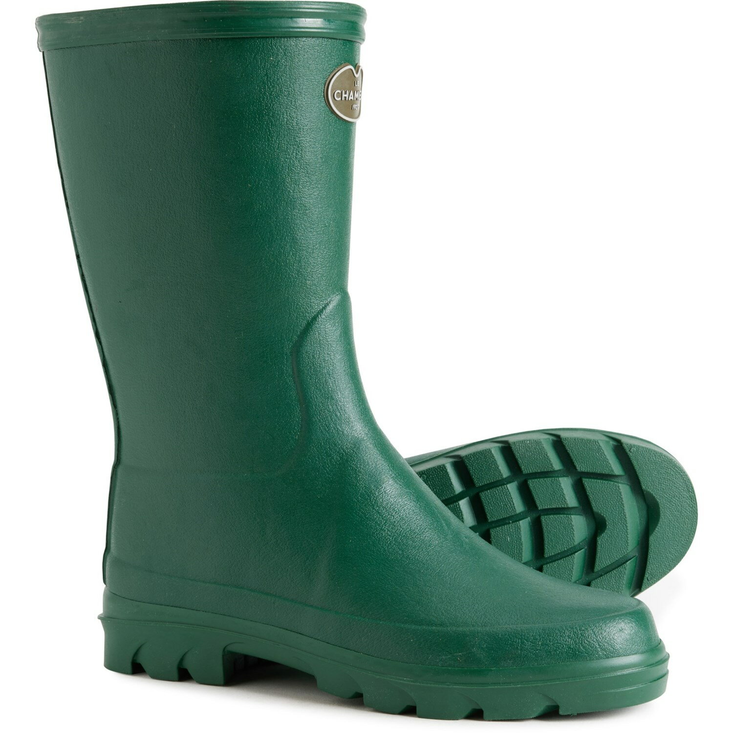 (取寄) レディース アイリス ジャージー-ラインド ブーツ Le Chameau women Iris Bottillon Jersey-Lined Boots (For Women) Vert Fonce