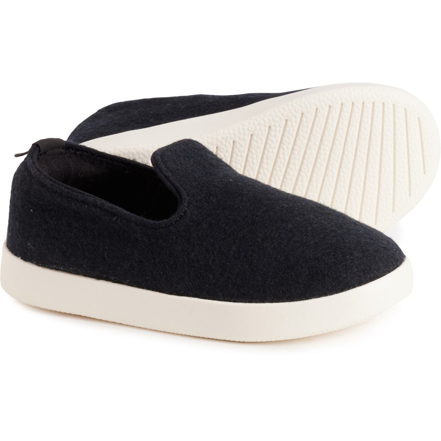 (取寄) オールバーズ キッズ スモールバーズ ウール ラウンジャー スニーカー - メリノ ウール, スリッポン Allbirds Boys and Girls Smallbirds Wool Lounger Sneakers - Merino Wool, Slip-Ons Black