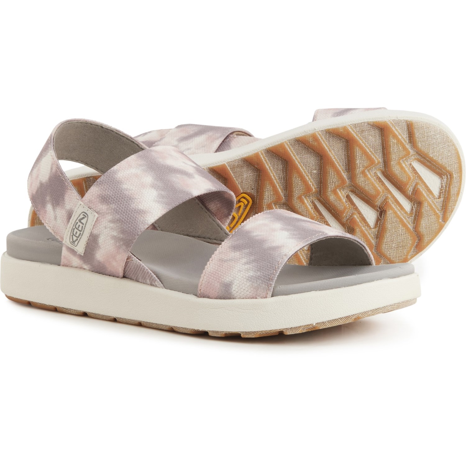 エル (取寄) キーン レディース エル バック-ストラップ サンダル Keen women Elle Back-Strap Sandals (For Women) Fawn Tie Dye/Star White