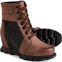 () \ fB[X WA Iu A[NeBN EFbW 3 LV[ u[c Sorel women Joan of Arctic Wedge III Lexie Boots (For Women) Tobacco, Black