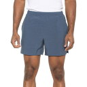 (取寄) アシックス ウーブン ランニング ショーツ - 5インチ ASICS Woven Running Shorts - 5” Carbon Blue