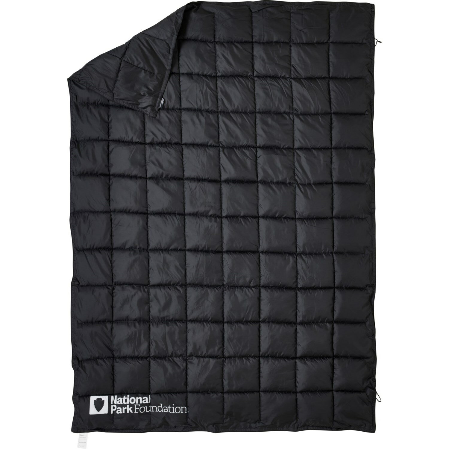 (取寄) パッカブル キャンピング ブランケット - 78x53” NATIONAL PARK FOUNDATION Packable Camping Blanket - 78x53” Black