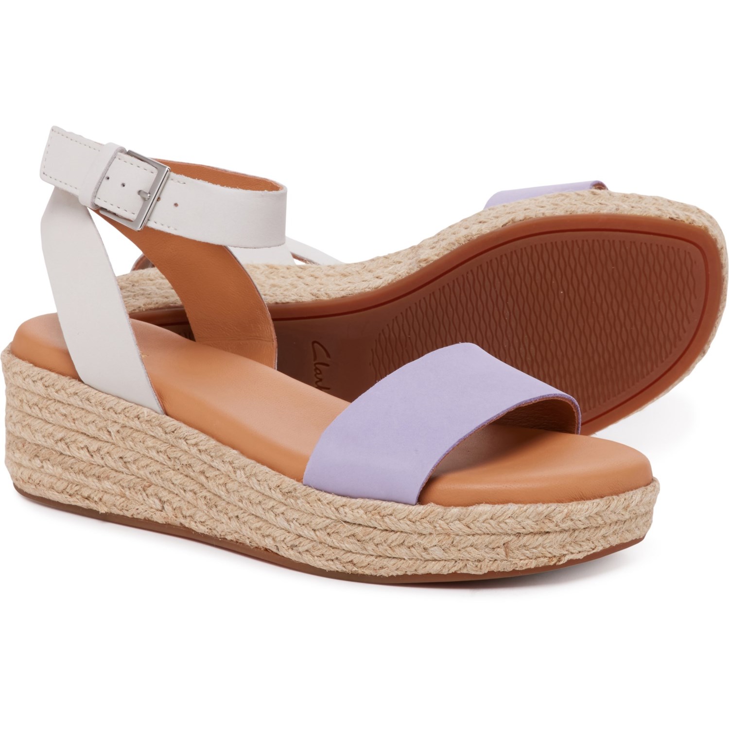 クラークス (取寄) クラークス レディース シューズ 靴 アイビー サンダル Clarks women Kimmei Ivy Sandals Lilac Combi