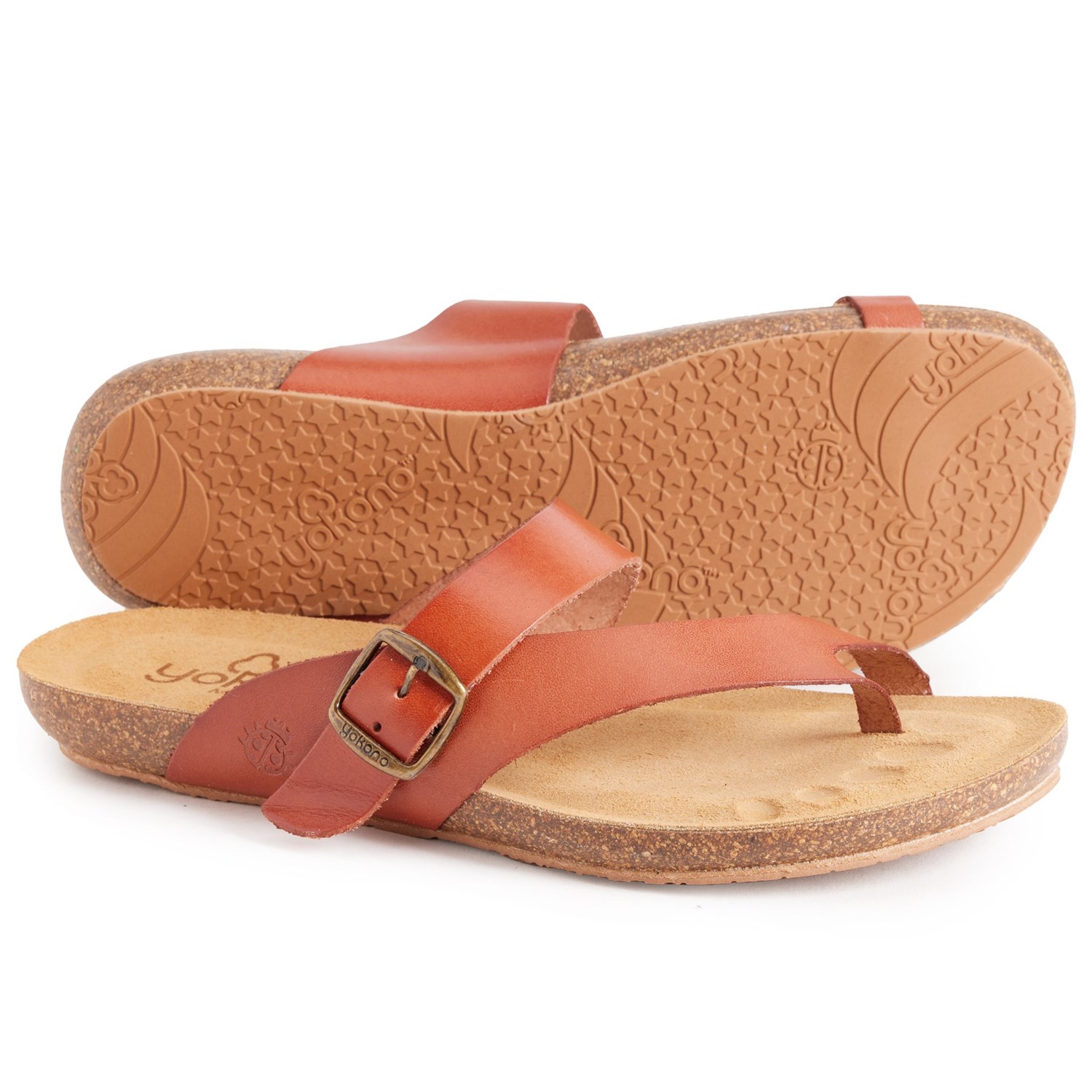 (取寄) ヨコノ レディース メイド イン スペイン トゥ ループ サンダル Yokono women Made in Spain Toe Loop Sandals (For Women) Nuez