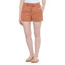 (取寄) C＆Cカリフォルニア ペーパーバッグ ウェスト プル-オン ショーツ C&C California Paperbag Waist Pull-On Shorts Russet