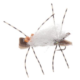 (取寄) モンタナフライカンパニー トリガー ベリー フォーム バグ ドライ フライ - ダズン Montana Fly Company Jake's Trigger Belly Foam Bug Dry Fly - Dozen Tan