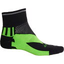 (取寄) バレガ メンズ エンデューロ ラン ソックス Balega men Enduro Run Socks (For Men) Black/Neon Green