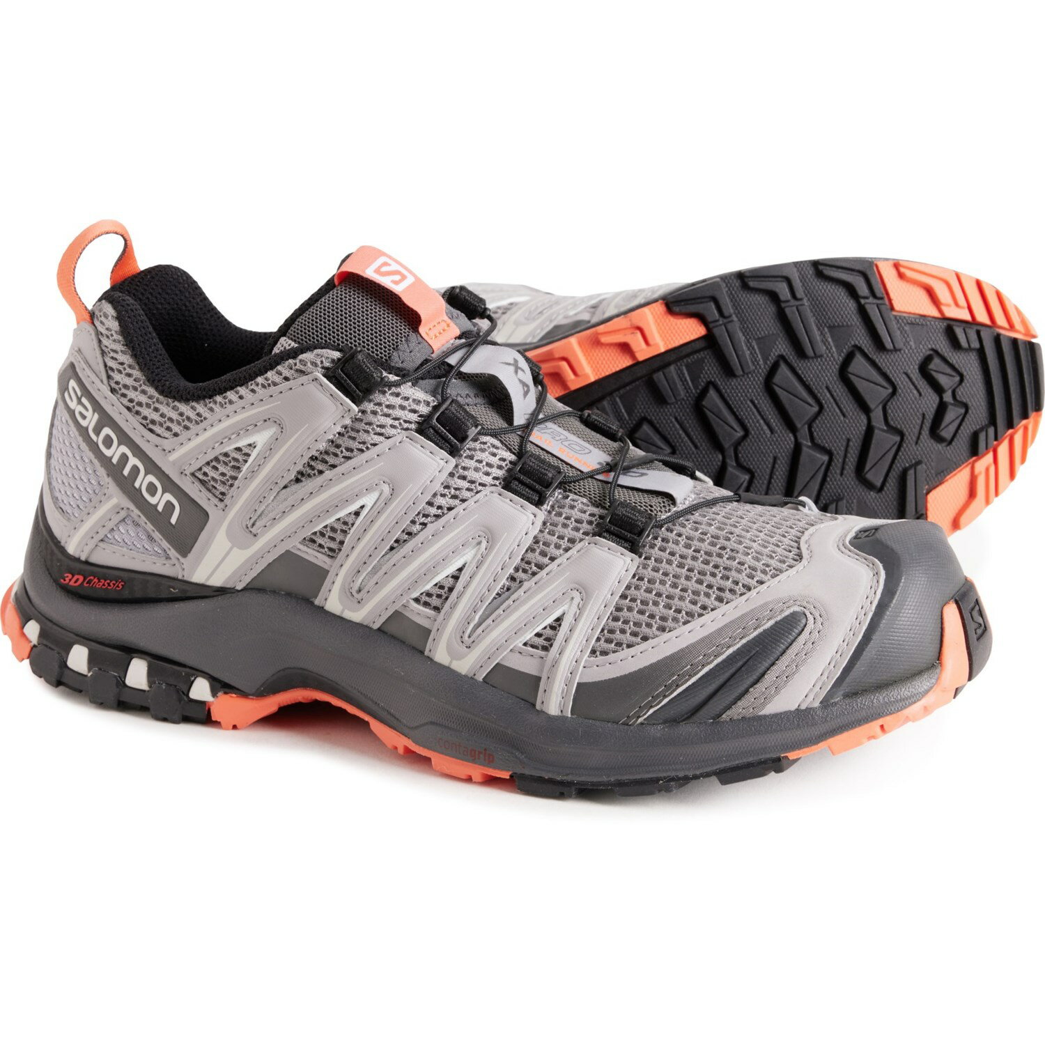 (取寄) サロモン レディース ライトウェイト ハイキング シューズ Salomon women Lightweight Hiking Shoes (For Women) Alloy/Magnet/Camellia