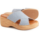 (取寄) ベルトゥーチ レディース メイド イン スペイン X-バンド ウェッジ サンダル BERTUCHI women Made in Spain X-Band Wedge Sandals (For Women) Blue