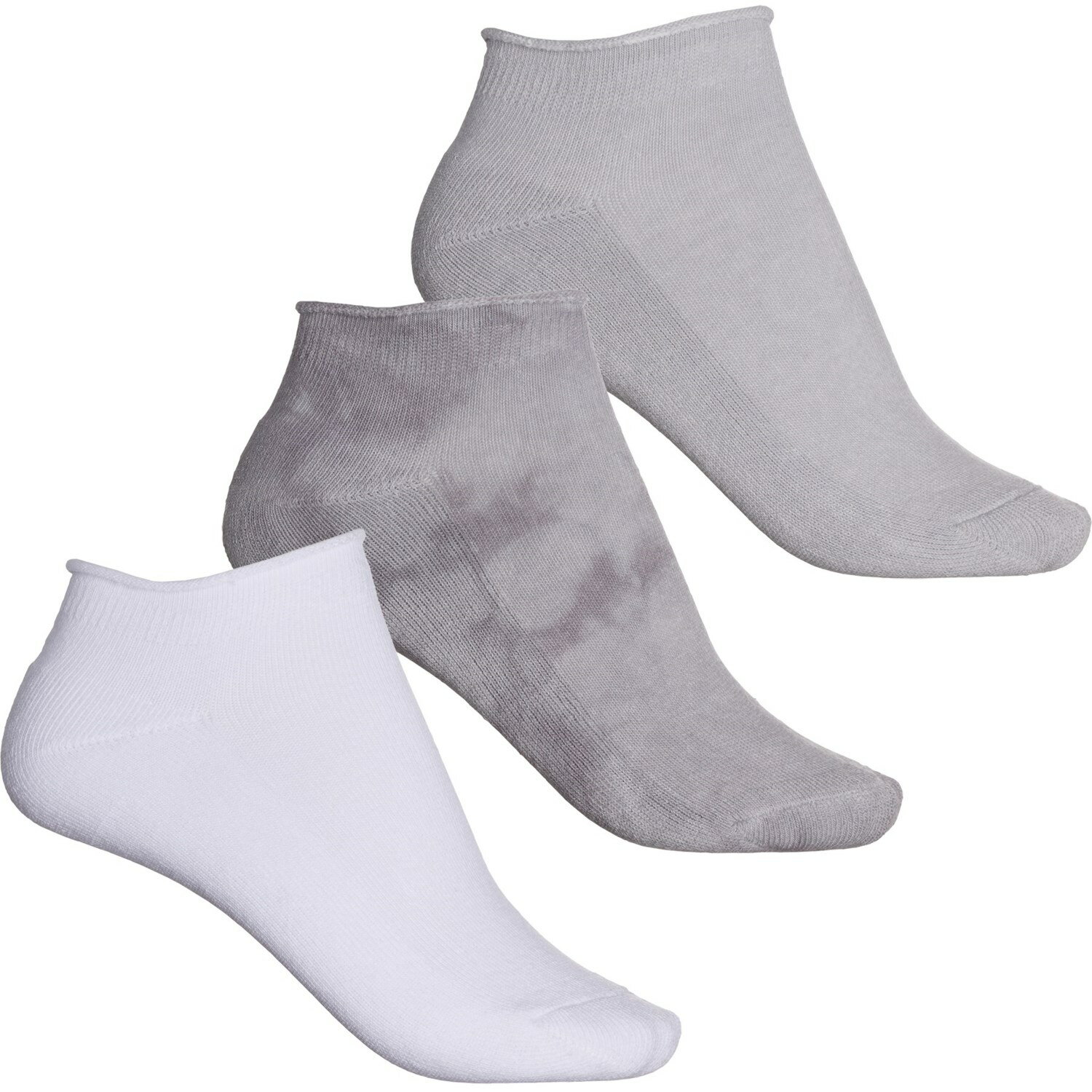 ()  fB[X n[t-e[ NEh NbV [Jbg \bNX Lemon women Half-Terry Cloud Cushion Low-Cut Socks (For Women) Light Pastel Grey