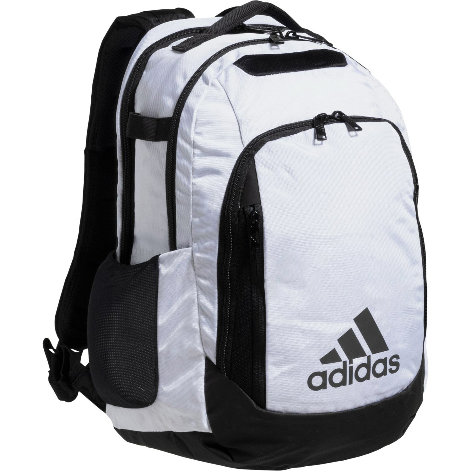(取寄) アディダス 5-スター チーム バックパック - ホワイト-ブラック adidas 5-Star Team Backpack - White-Black White/Black