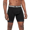 (取寄) モンスロイヤル エピック シフト バイク ショーツ ライナー - メリノ ウール Mons Royale Epic Shift Bike Shorts Liner - Merino Wool Black