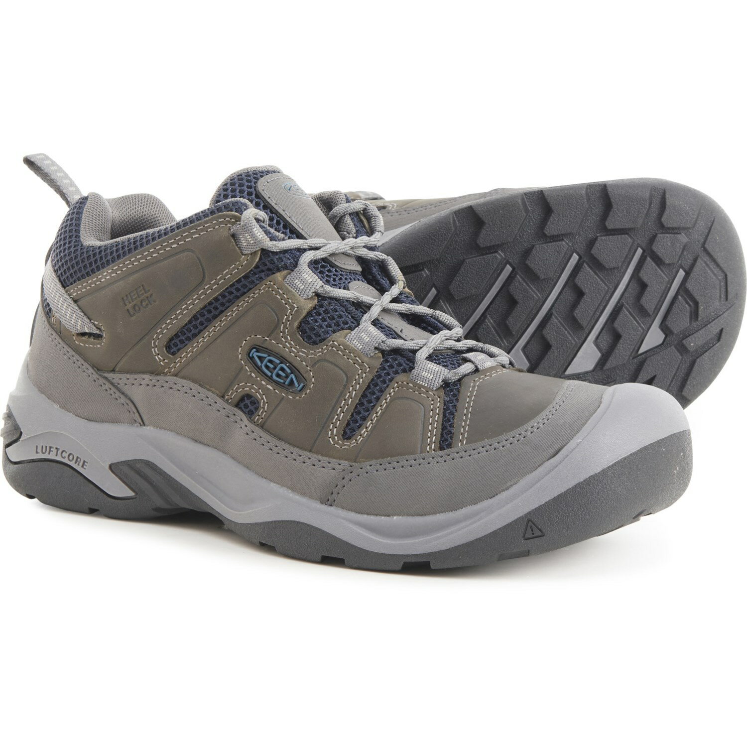 (取寄) キーン メンズ サーカディア ベント トレイル ハイキング シューズ Keen men Circadia Vent Trail Hiking Shoes (For Men) Steel Grey/Legion Blue