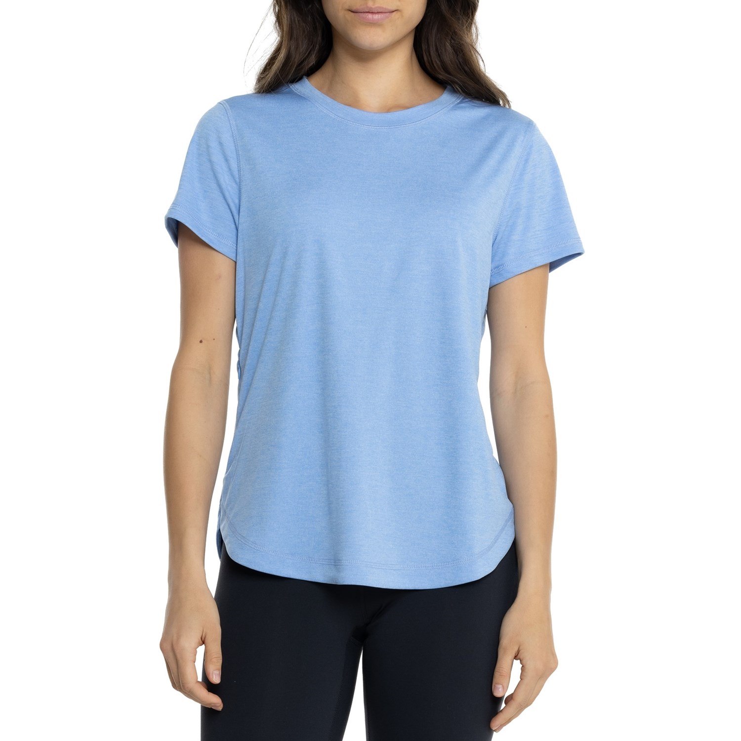 () ǥХ С T- - Upf 50, 硼 ꡼ Eddie Bauer River T-Shirt - UPF 50, Short Sleeve H. Vista Blue