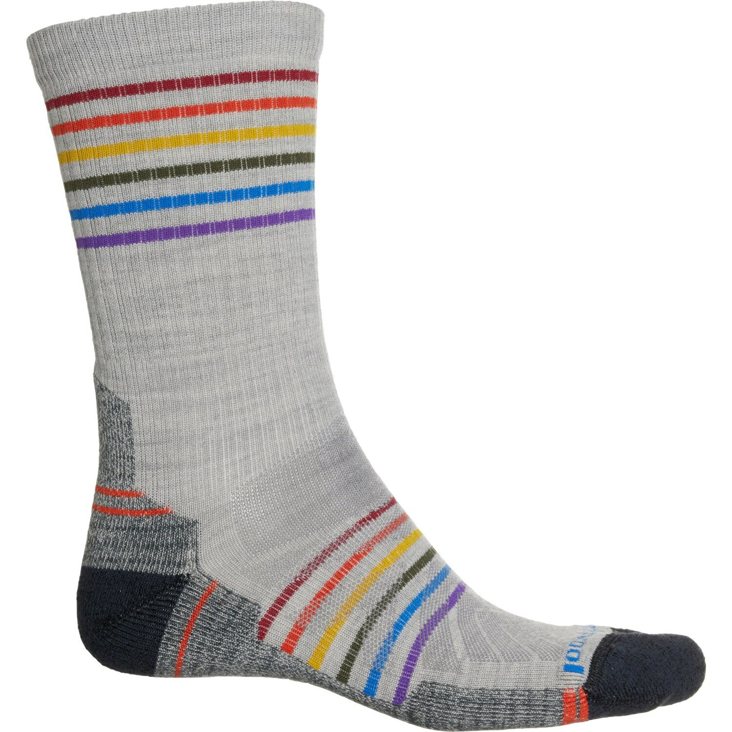 (取寄) スマートウール メンズ ライト クッション プライド ハイキング ソックス SmartWool men Light Cushion Pride Hiking Socks (For Men) Ash