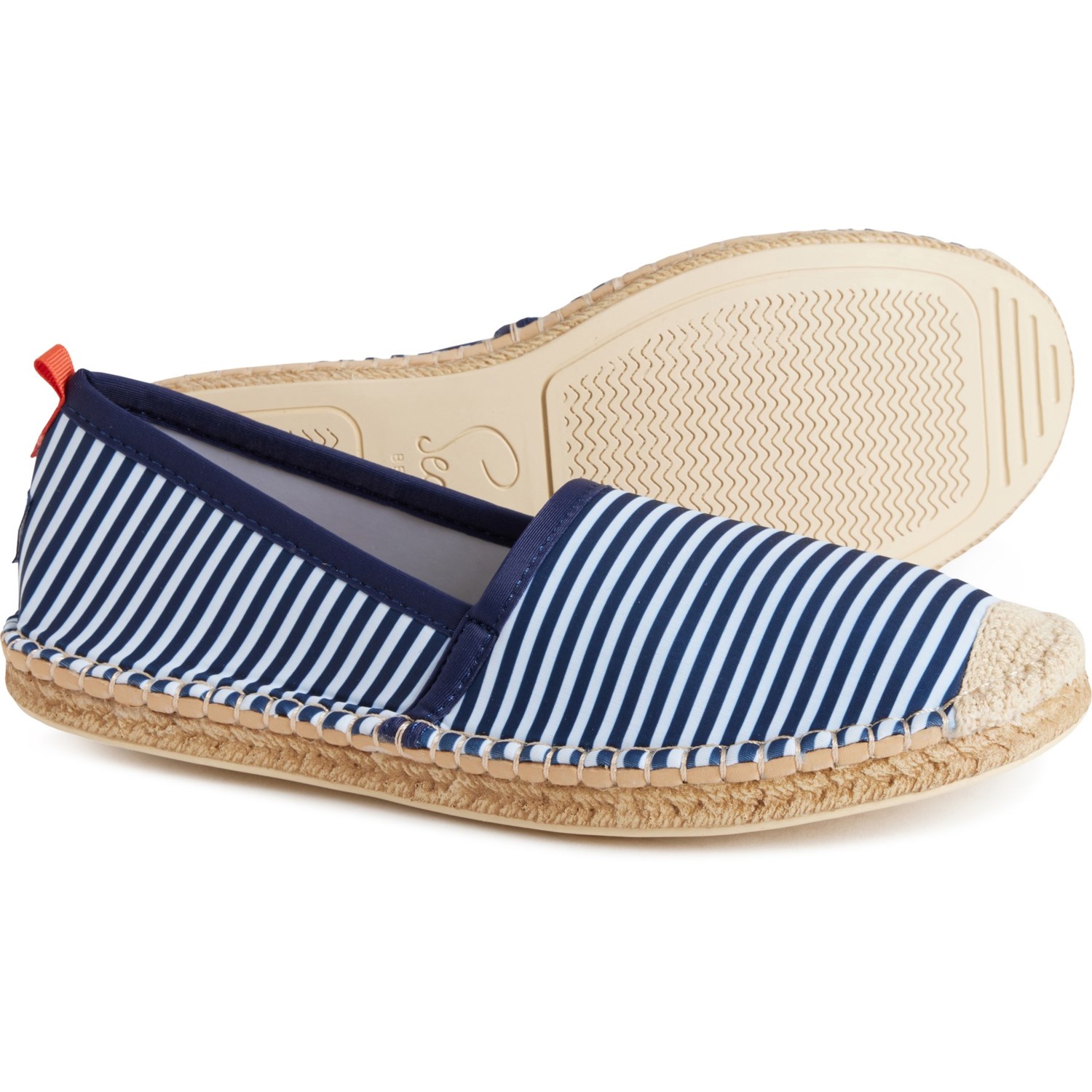 (取寄) シー スター ビーチウェア レディース ビーチコーマー エスパドリーユ Sea Star Beachwear women Beachcomber Espadrilles (For Women) Navy/White