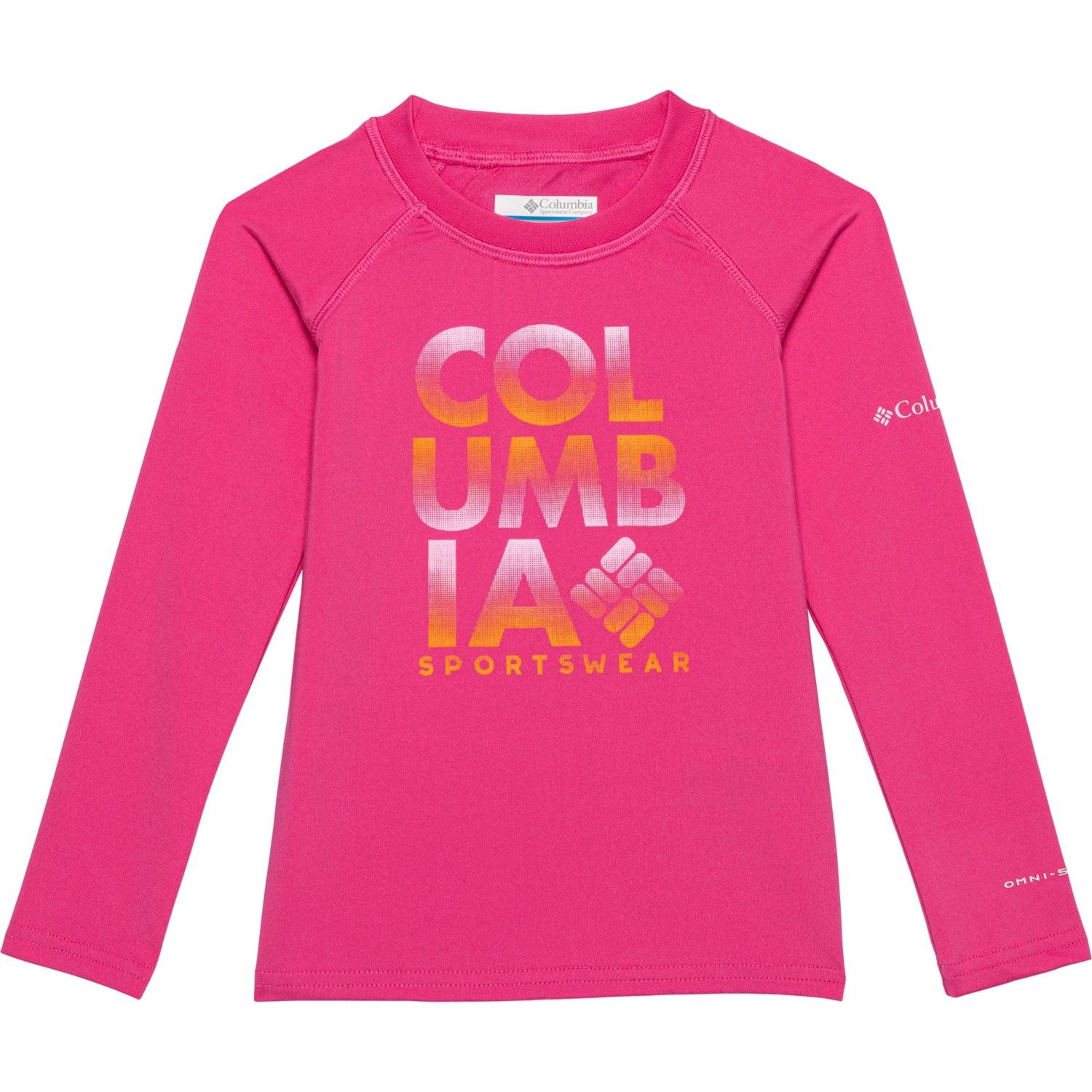(取寄) コロンビアスポーツウェア トドラー ガール サンディー ショアーズ プリンテッド サンガード オムニ-シェード シャツ - Upf 50, ロング スリーブ Columbia Sportswear Toddler Girl Sandy Shores Printed Sunguard Omni-Shade Shirt - UPF 50, Long Sleeve Wild