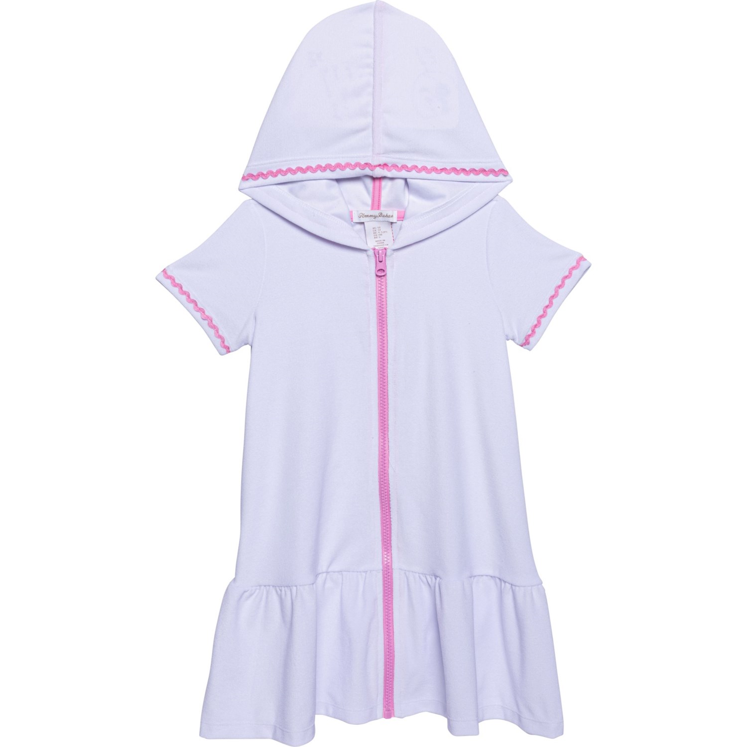 (取寄) トミーバハマ トドラー ガールズ スイム カバー-アップ - ショート スリーブ Tommy Bahama Toddler Girls Swim Cover-Up - Short Sleeve Bright White 1