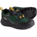 () L[ {[CY hD[ E nCLO V[Y - EH[^[v[t Keen Boys Wanduro Low Hiking Shoes - Waterproof Black/Greener Pastures