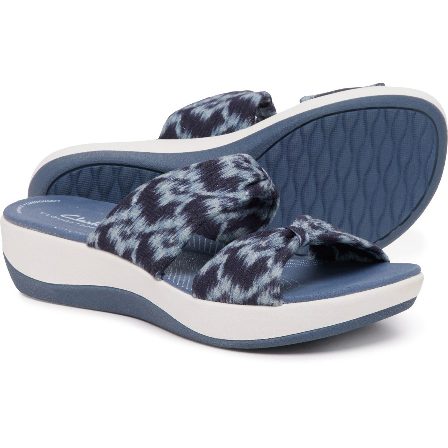 クラークス (取寄) クラークス レディース シューズ 靴 アーラ コースト サンダル Clarks women Arla Coast Sandals Blue Interest