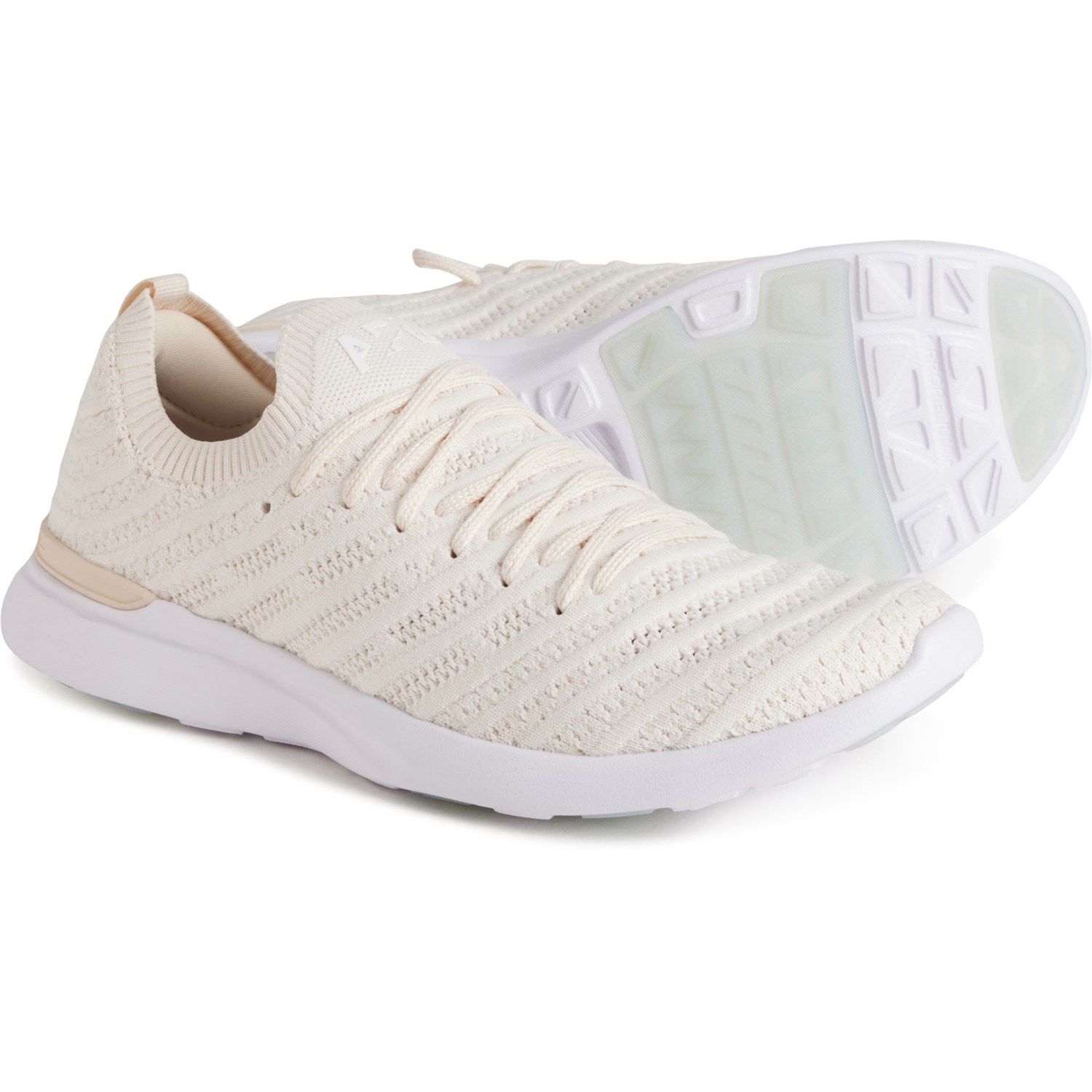 (取寄) APL レディース テックルーム ウェーブ ランニング シューズ APL women TechLoom Wave Running Shoes (For Women) Beach/Ivory/Melange