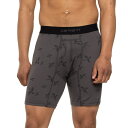 () J[n[g Mbh tbNX _bN vg {NT[ u[t - 2-pbN Carhartt MBB125P Rugged Flex Duck Print Boxer Briefs - 2-Pack Grey