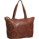 () XeBb`EF fB[X [U[-fBe[h g[g obO Stichwell women Laser-Detailed Tote Bag (For Women) Almond