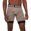 (取寄) モンスロイヤル エンデューロ バイク ショート ライナー - メリノ ウール Mons Royale Enduro Bike Short Liner - Merino Wool Undercover Camo