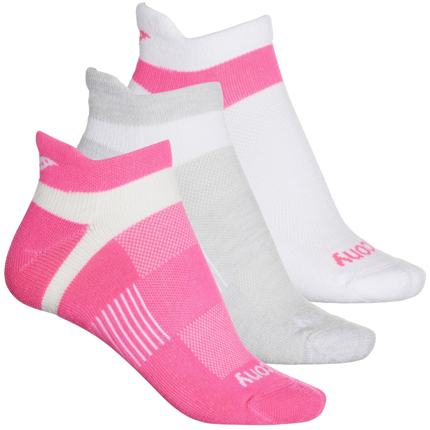 () TbJj[ fB[X CtFm NbV m[V[ \bNX Saucony women Inferno Cushioned No-Show Socks (For Women) Bright Pink