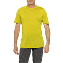 (取寄) アイスブレイカー 125 ゾーンニット T-シャツ - メリノ ウール, ショート スリーブ Icebreaker 125 Zoneknit T-Shirt - Merino Wool, Short Sleeve Bio Lime/Ether/Cb