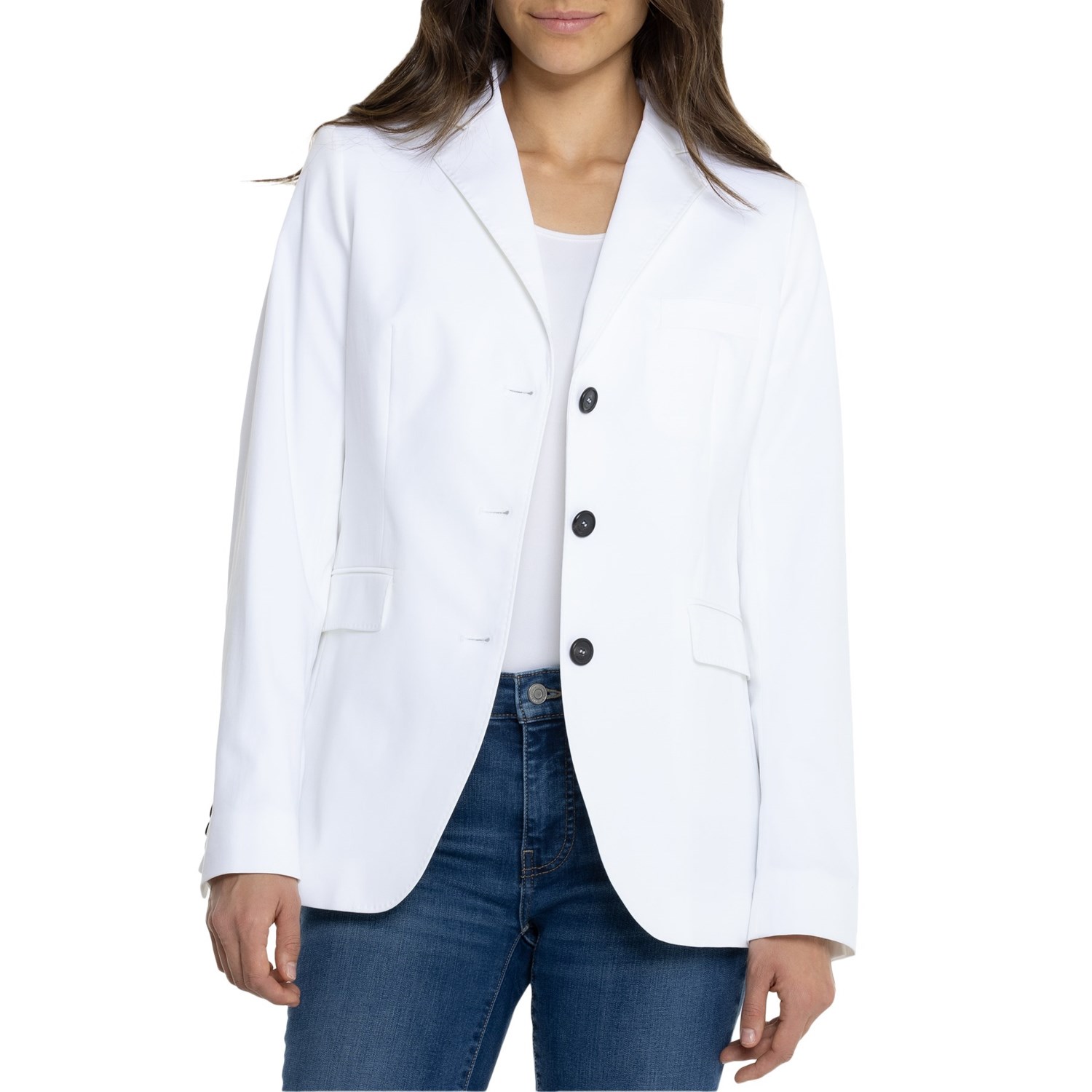 () {Oi[ [u u[U[ Bogner Mabel Blazer White