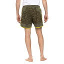 (取寄) アイスブレイカー メリノ 125 ゾーンニット IB Topo ショーツ - メリノ ウール Icebreaker Merino 125 ZoneKnit IB Topo Shorts - Merino Wool Loden/Loden Dk/Biolim/Aop 2