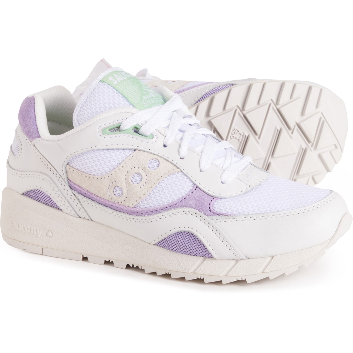(取寄) サッカニー レディース ファッション ランニング シューズ Saucony women Fashion Running Shoes (For Women) White/Purple